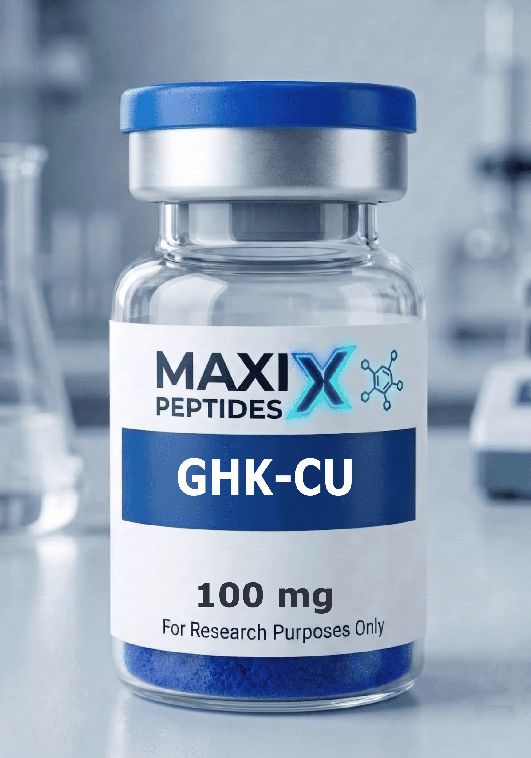 reconstitute 100mg ghk cu GHK-CU (100MG) – Ridgeline Resources main image 1